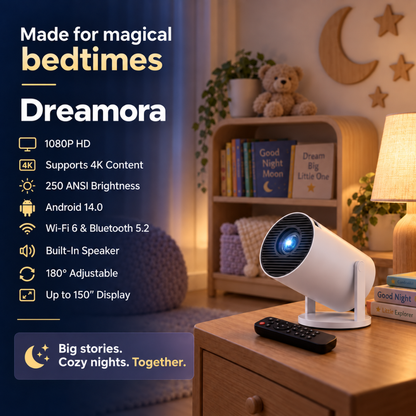 Dreamora™ Smart-Projektor