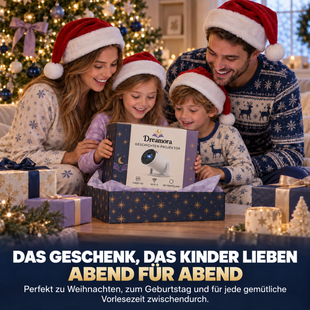 Dreamora™ Kinder-Geschichtenprojektor